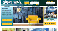 Desktop Screenshot of greatwallonline.com